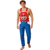 Super Mario Overalls cos Costume Mario Adult Halloween Funny Funny Costume