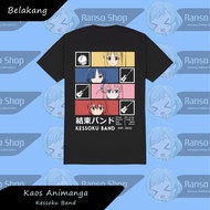 Kesoku Band T-shirt Bocchi The Rock Band Kesoku T-shirt/ Bocchi The Rock T-shirt/