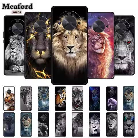 Lion Phone Cases for Honor X9a TPU Soft Silicone Back Cover for Huawei Honor X9 X 9A Funda Honor X9b