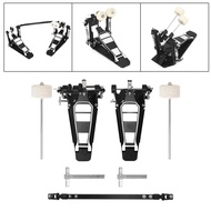 [Simhoa21] 2Pcs Double Bass Drum Pedals Electric Drum Kits for Jazz Drums Drum Accessories