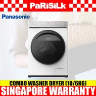 Panasonic NA-S106FC1WS Combo Washer Dryer (10/9KG)((WELS) Water Label - 4 Ticks)