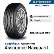[INSTALLATION/ PICKUP] Goodyear 185/65R15 Assurance Maxguard Tire (Worry Free Assurance) - Mitsubishi Xpander / Almera / Ertiga [E-Ticket]
