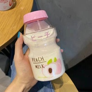 Water bottle Influencer Yakult water Cup Plastic Portable Girl Large-Capacity Shock-resistant Cute Super Cute Student Cup Japanese Girl