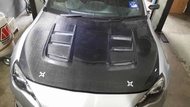 Toyota gt ft 86 gt86 ft86 Subaru BRZ Carbon Fiber front bonnet hood / varis cooling style bonet
