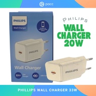 Philips DLP5311 USB-C 33W Fast Charging Wall Charger PPS Support - Official Warranty