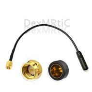 ☌DAB Car Radio Stereo Antenna Adapter DIN Female to SMA Male AM / FM Aerial Extension Cable Wire ❈◁
