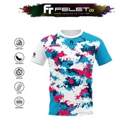 Felet RN 3609 Badminton Graphic Tshirt - Original Felet Badminton Shirt