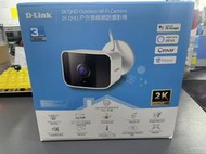 D-Link DCS-8620LH 2K QHD IP65防水戶外WiFi無線智慧網路攝影機 拆封福利品 自取價1850