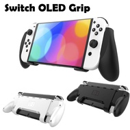 Narsta Switch OLED Handle Grip NS Host Console with Game Card Slot Anti-fall Folding Gamepad Holder for Nintendo Switch Accessories