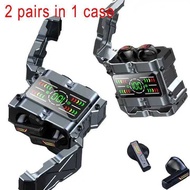 M25/M45/M60 TWS Wireless Bluetooth Headphones Mecha Gaming Headset HD Stereo No Reduction Earphones 