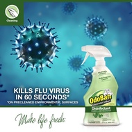 OdoBan® Ready-to-Use Spray, Eucalyptus Scent Fabric Disinfectant & Air Freshener, 27 fl oz 946ml [US