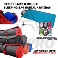LOTTO SLEEPING BAG LOTTOpolar PLUS CAMPING MATTRESS ECONOMIC PACKAGE SLEEPING BAG CAMPING SLEEPING B