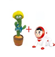 Mainan Kaktus Bergoyang Dancing Cactus Boneka Kaktus Goyang dan Bicara Kaktus Joget Ngomong