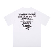 LCA4 BROKEN PLANET BROKEN PLANET Foam Couple Short Sleeve Loose Men Women All-Match T-Shirt