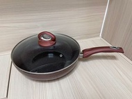 麥飯石不粘炒鍋煎鍋
