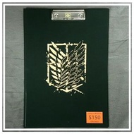 Attack on Titan 進擊的巨人 × 真實的逃脫遊戲逃離要塞城市 限定商品 24.5x34cm 文件夾板