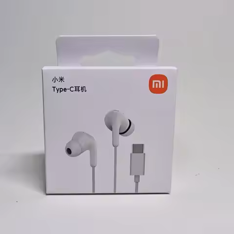 Original Type C Wired Headphones In Ear Headset Wired Earphones with Microphone Stereo Earbuds For M