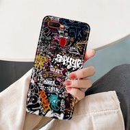 Case Oppo A5s / Oppo A12 / Oppo A7 / Oppo A11k Gambar Graffiti Keren [ Beli Case ] Hardcase - Softca