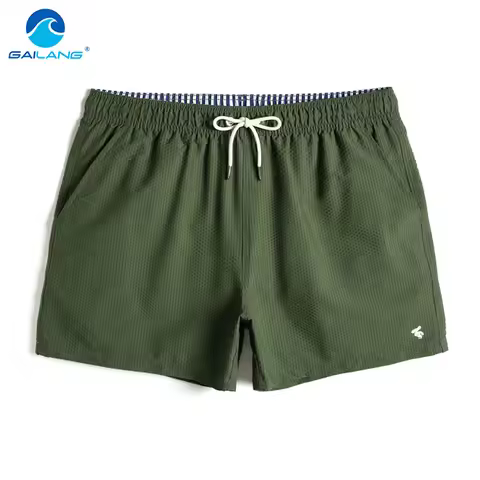 Gailang Brand Mens Casual Quick Drying Boardshorts Swimsuits Swim Shorts Beach Wear Board Short Men 