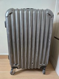 法國品牌Le Maurice 20吋銀色登機行李箱/喼 Hand Carry Luggage (換了全新金屬啤令轆)