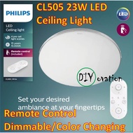 [Philips] CL505 23W LED Ceiling Light/Remote control/ Changing color/ Dimmable function