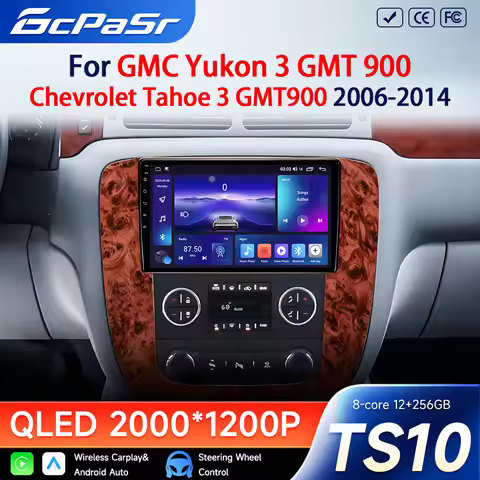 Android 16 For GMC Yukon 3 GMT 900 2006-2014 For Chevrolet Tahoe 3 GMT900 2006-2014 Silverado 2 GMT9