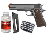 colt 1911 co2 Metal blowback Airsoft Pistol, kit Airsoft Gun(Airsoft Gun)