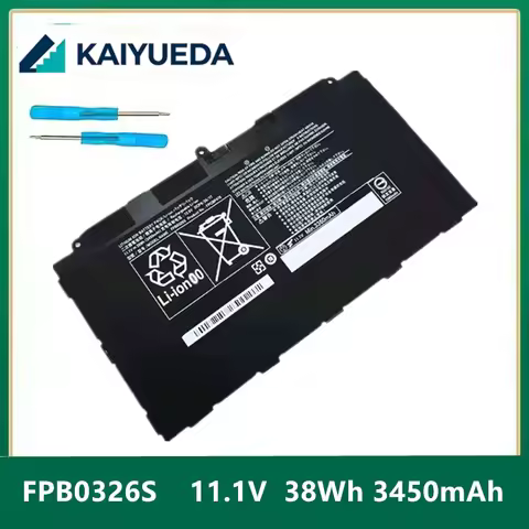 11.1V 38Wh 3420mAh Model FPB0326S FPB0349S FPCBP479 Battery For Fujitsu Stylistic Q616 Q665 Q738 Q73