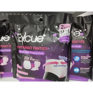 Excue Sanitary Panties Size M-L (2pcs/pack) Sanitary Pad Kotex Libresse