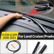 For Toyota Land Cruiser 200 LC200 Prado 120 150 LC120 LC150 2003-2022 center console Sealing Strip F