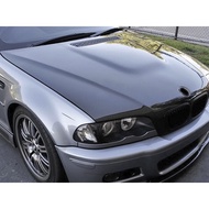 E46 M3 GTR Style Front Hood Carbon