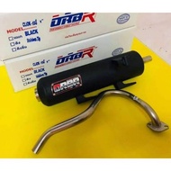 ♞ORBR STAINLESS TIP PIPE for CLICK 125 / 150 V2 GAME CHANGER