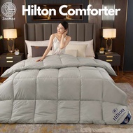 bedsheet with comforter queen [Zoomac] Hilton Hotel Microfiber Comforter 3KG/4KG  Hilton Comforter 1