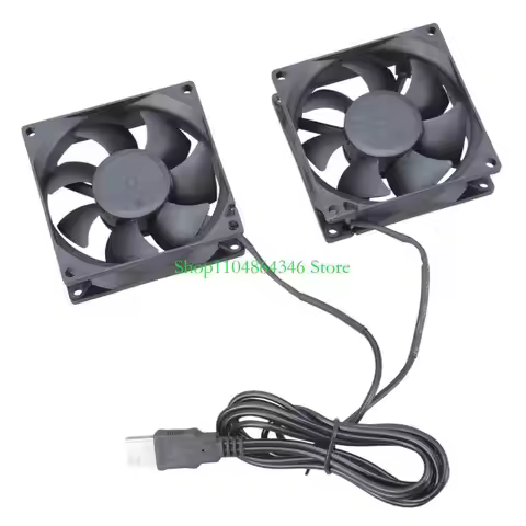 80x80x25mm CPU Cooling Fan 5V Silents Cooling Fan CPU Coolers Chassis Radiator for Desktop Computer 