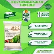 ARNETH 21-0-0 AMMONIUM SULFATE FOR PLANTS GREENING, AND LEAFY VEGETABLES PAMPA DAHON PAMPABERDE