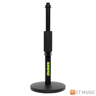 ขาตั้งไมโครโฟนแบบตั้งโต๊ะ Shure by Gator SH-DESKTOP1 Desktop Mic Stand With 6” Round Base SHDESKTOP1