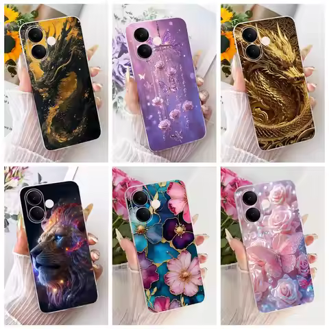 For Vivo V60 Lite 4G Case V2530 New Fashion Painted Cover Soft Slim Phone Case For Vivo V60 V 60 Lit