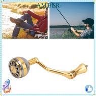 AMBER Reel Handle Conversion, Screw-In Aluminum Alloy Fishing Reel Handle, Durable Two Sizes Spinnin