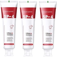 SP-4 Probiotics Brightening Toothpaste, Paste, Whitening, Unflavored, 3 Count (Pack of 3) K3OM