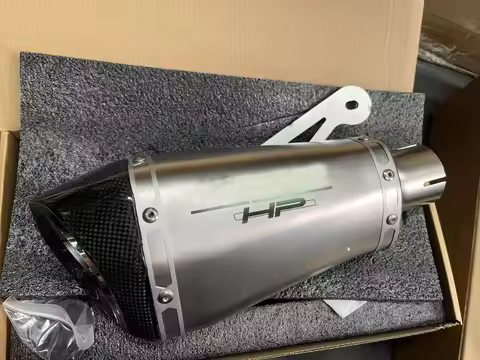 51mm 60mm 65mm Slip-on Motorcycle Exhaust Muffler Escape Moto Removable DB Killer Laser for BMW S100