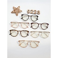 Frame 9228 | Large round glasses | /plus minus glasses package,/cyl anti-radiation |