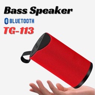 Speaker Bluetooth Bass TG-113 | TG-117 Wireless Bluetooth Radio FM AUX Speaker