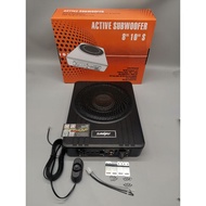 Sangmy Under Seat subwoofer 10" inci active subwoofer proton perodua nissan honda toyota 4x4