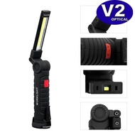 Rotate 270 Rechargeable COB LED Torch Flashlight Work Light Lamp Magnetic Useful Top COB Work Light