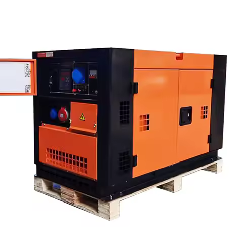Customized 10kw Silent Type Diesel Lombardini Generator 10kva Electric Generator Foshan