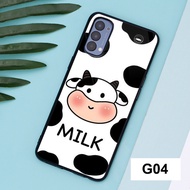 Oppo 4PRO RENO5 Phone Case Oppo Phone Case With Cute Cow Image