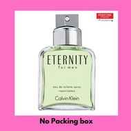 CK Eternity EDT 100mL (No Packing Box)
