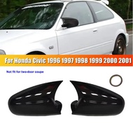 For HONDA CIVIC EK9 TYPE R 1996-2001 Car Sticker Rearview Side Mirror Cover Wing Cap Exterior Door R