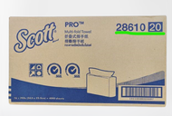 กระดาษเช็ดมือแบบแผ่น SCOTT M-Fold AIRFLEX* Hand Towel Tissue 1Ply 250’s x 16 Pack by Kimberly-Clark Korea ขายยกลัง
