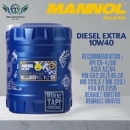 MANNOL ENGINE OIL (HC) CLASSIC 10W40 4L API SN/SM/CF | DIESEL EXTRA 10W40 7L